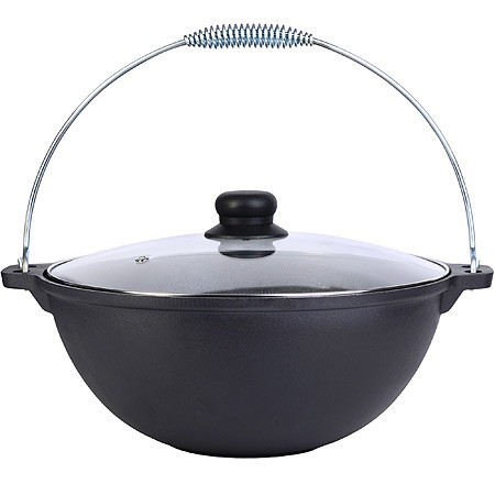 Казан чугун 6 л, крышка, ручка.MB (31163) Казан чугун 6 л, крышка, ручка.MB (31163)