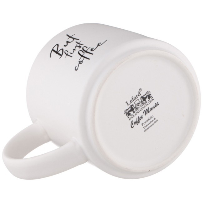 Кружка "кофемания but first coffee" 470 мл Lefard (260-980)