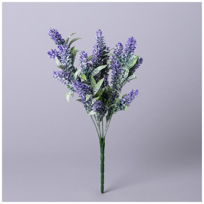 Искусственные цветы лаванды длина=33см мал.уп.=48шт Lefard (535-428)