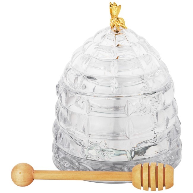 Банка для меда с палочкой 280 мл. диа=11,5 см. в=14 см. коллекция "muza" Lefard (355-003) Банка для меда с палочкой 280 мл. диа=11,5 см. в=14 см. коллекция "muza" Lefard (355-003)