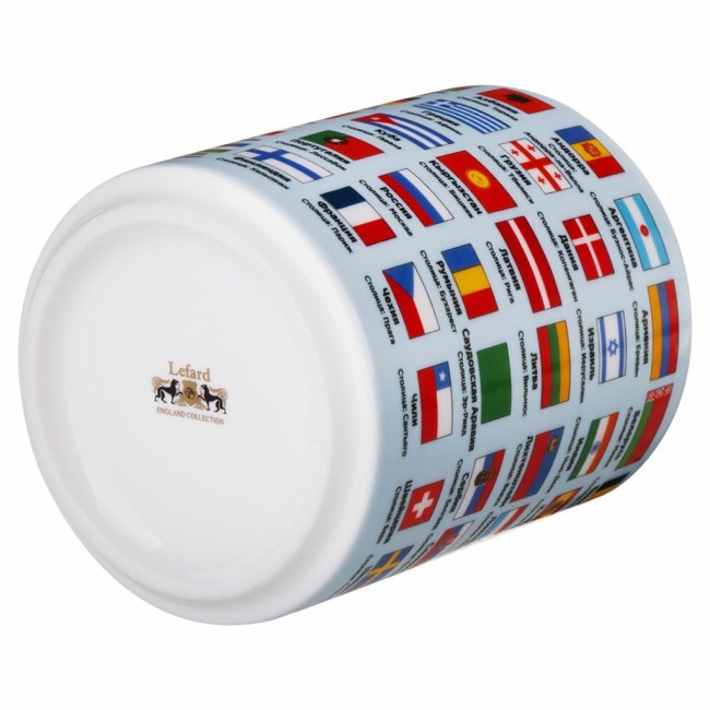 Кружка lefard "флаги стран мира" 630 мл Lefard (85-919-1) Кружка lefard "флаги стран мира" 630 мл Lefard (85-919-1)