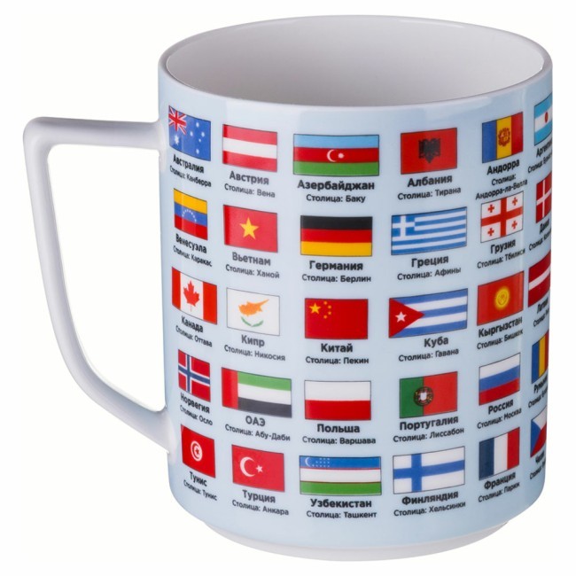 Кружка lefard "флаги стран мира" 630 мл Lefard (85-919-1) Кружка lefard "флаги стран мира" 630 мл Lefard (85-919-1)
