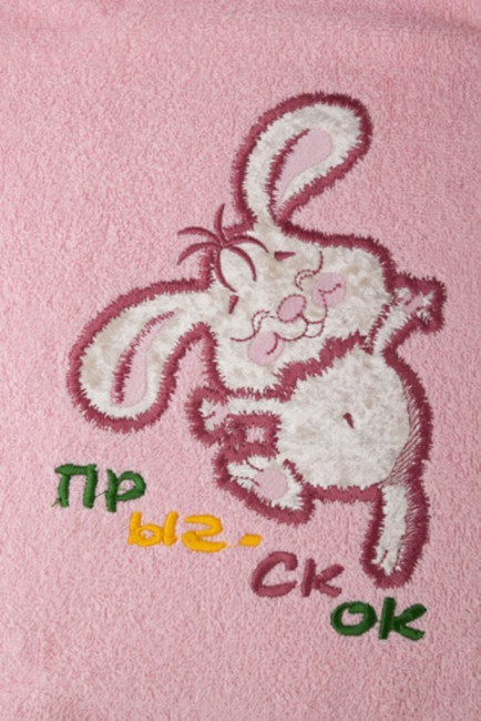 Полотенце 70*40см, "зайка", 380 г/м.кв., х/б 100%, розовый SANTALINO (703-512-1) Полотенце 70*40см, "зайка", 380 г/м.кв., х/б 100%, розовый SANTALINO (703-512-1)