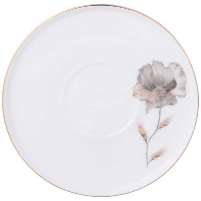 Кофейный набор lefard "inspiration" золотой цветок на 6 пер. 12 пр. 220 мл Lefard (422-128)