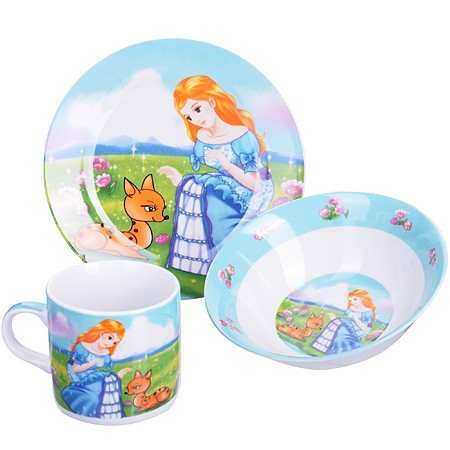 Детский набор 3 пр "Принцесса" LR (х12) " (27343) Детский набор 3 пр "Принцесса" LR (х12) " (27343)