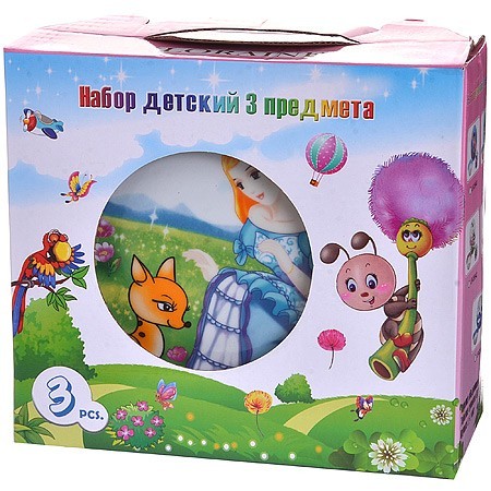 Детский набор 3 пр "Принцесса" LR (х12) " (27343) Детский набор 3 пр "Принцесса" LR (х12) " (27343)