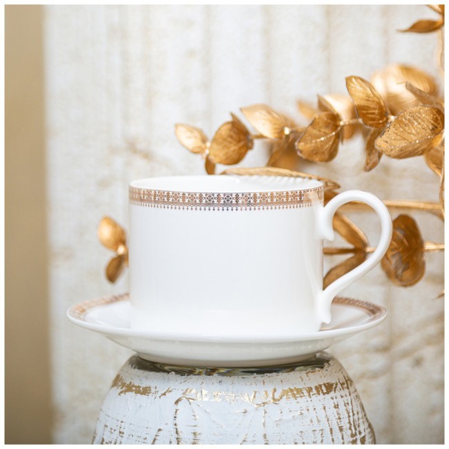 Чайный сервиз lefard "crown" на 6 пер. 14 пр. 1000/350/300 мл золотой Lefard (590-456)