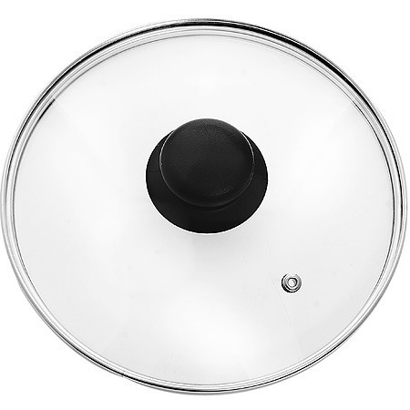 Крышка стеклянная с метал/обод 20см (х30)(28) (4720)