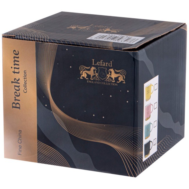 Кружка lefard break time, 340мл Lefard (756-327) Кружка lefard break time, 340мл Lefard (756-327)