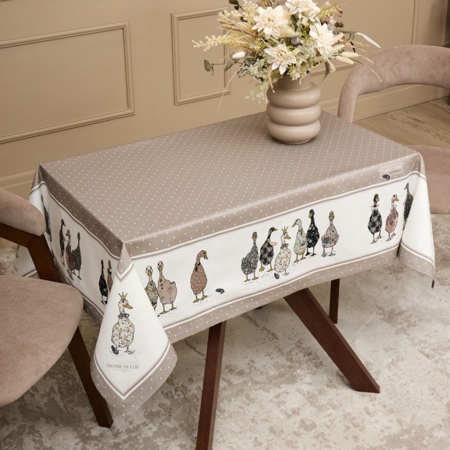 Скатерть "family farm" 110х140см , 100% хлопок, капучино , твил, пропитка Lefard (850-749-20) Скатерть "family farm" 110х140см , 100% хлопок, капучино , твил, пропитка Lefard (850-749-20)