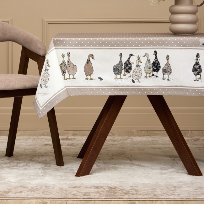 Скатерть "family farm" 110х140см , 100% хлопок, капучино , твил, пропитка Lefard (850-749-20) Скатерть "family farm" 110х140см , 100% хлопок, капучино , твил, пропитка Lefard (850-749-20)