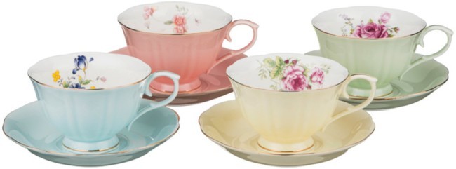 Чайный набор "времена года" на 4 персоны 8 пр. 200 мл диаметр=15 см. Lefard (760-492)