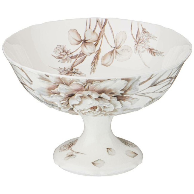 Ваза на ножке lefard "белый цветок" 15*11 см Lefard (86-2437) Ваза на ножке lefard "белый цветок" 15*11 см Lefard (86-2437)