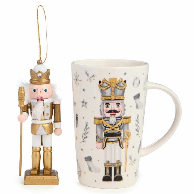 Набор подарочный lefard "щелкунчик" (кружка 385 мл в комплекте с ёлочной игрушкой) Lefard (580-095) Набор подарочный lefard "щелкунчик" (кружка 385 мл в комплекте с ёлочной игрушкой) Lefard (580-095)