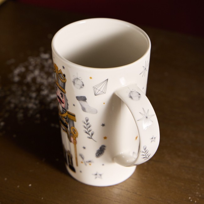 Набор подарочный lefard "щелкунчик" (кружка 385 мл в комплекте с ёлочной игрушкой) Lefard (580-095)