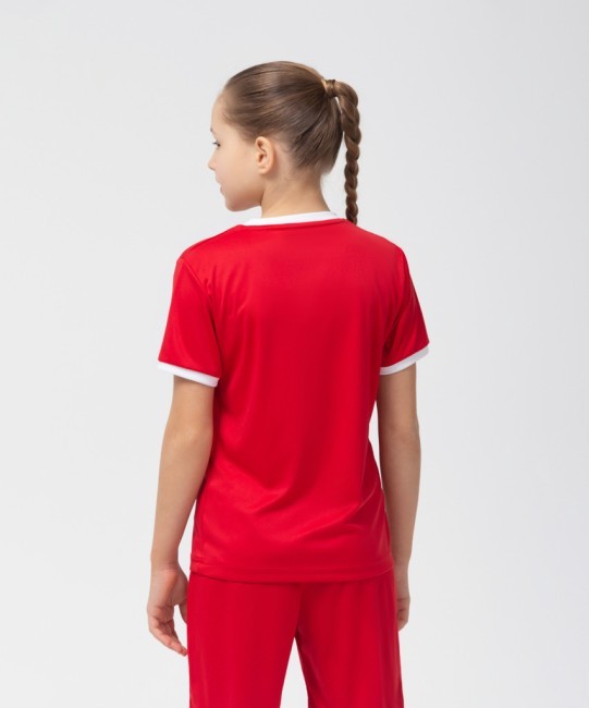 Футболка футбольная JÖGEL CAMP Origin, красный/белый, детский (702135) Футболка футбольная JÖGEL CAMP Origin, красный/белый, детский (702135)