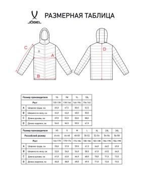 Куртка утепленная JÖGEL ESSENTIAL PerFormPROOF Light Padded Jacket, черный (2115926) Куртка утепленная JÖGEL ESSENTIAL PerFormPROOF Light Padded Jacket, черный (2115926)