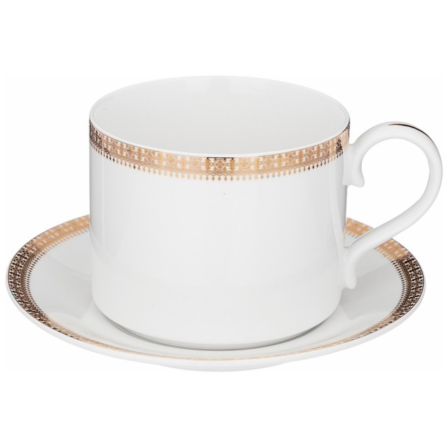 Чайная пара lefard "crown" 300 мл золотая Lefard (590-458)