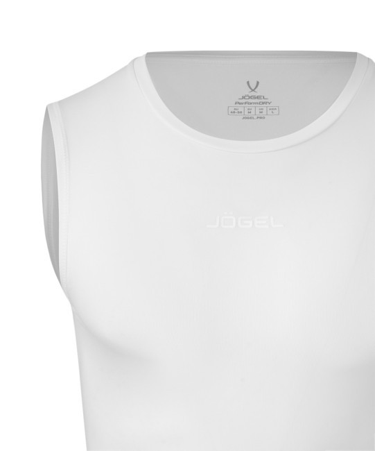 Майка компрессионная JÖGEL CAMP PerFormDRY Baselayer SL Tee, белый (2120465)