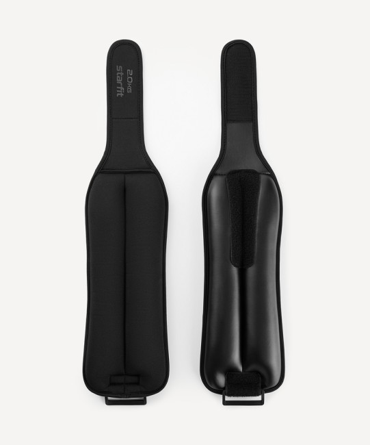 Утяжелители STARFIT WT-701, 2 кг, черный (2119094) Утяжелители STARFIT WT-701, 2 кг, черный (2119094)