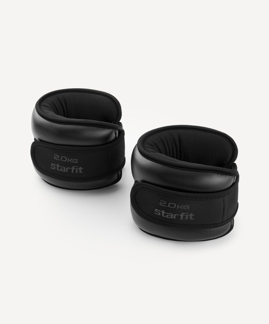 Утяжелители STARFIT WT-701, 2 кг, черный (2119094) Утяжелители STARFIT WT-701, 2 кг, черный (2119094)