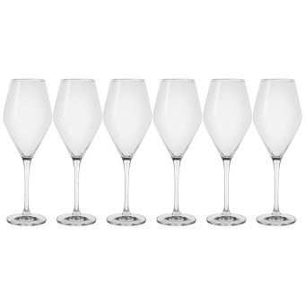 Набор бокалов для вина "loxia" из 6шт 470мл Crystal Bohemia (669-387)