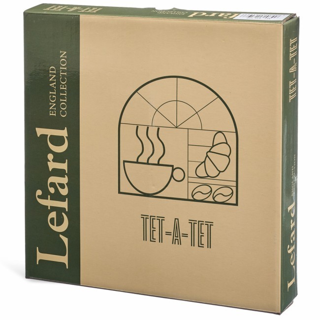 Набор тарелок закусочных  lefard "tet-a-tet" 2 шт. 20,5 см Lefard (416-108)