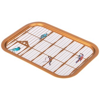 Поднос "paradise bird", 28,5х40 см Agness (949-046)