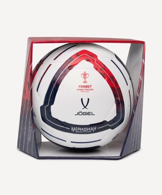 Мяч футбольный JOGEL Meridian Elite RUSSIAN CUP BOX №5 (2121511) Мяч футбольный JOGEL Meridian Elite RUSSIAN CUP BOX №5 (2121511)