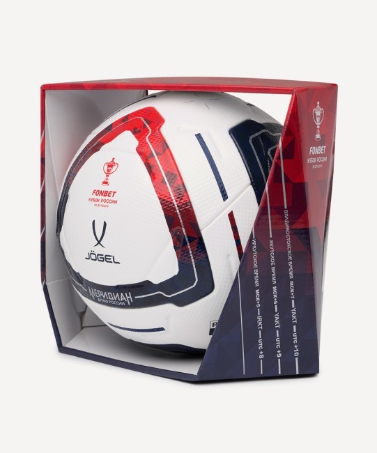 Мяч футбольный JOGEL Meridian Elite RUSSIAN CUP BOX №5 (2121511) Мяч футбольный JOGEL Meridian Elite RUSSIAN CUP BOX №5 (2121511)