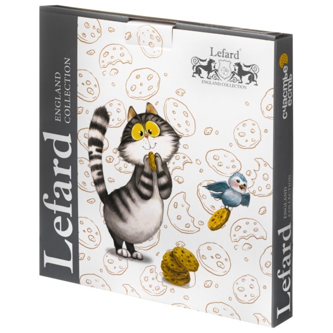 Тарелка закусочная lefard "счастье есть" 20,5 см Lefard (85-2093) Тарелка закусочная lefard "счастье есть" 20,5 см Lefard (85-2093)