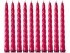 Набор свечей из 10 шт. лакированный красный высота=23 см. Adpal (348-644)