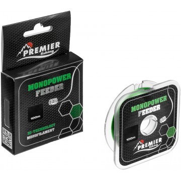 Леска Premier Fishing Monopower Feeder 0,28мм 100м Green Nylon PR-MF-G-028-100 (75697) Леска Premier Fishing Monopower Feeder 0,28мм 100м Green Nylon PR-MF-G-028-100 (75697)