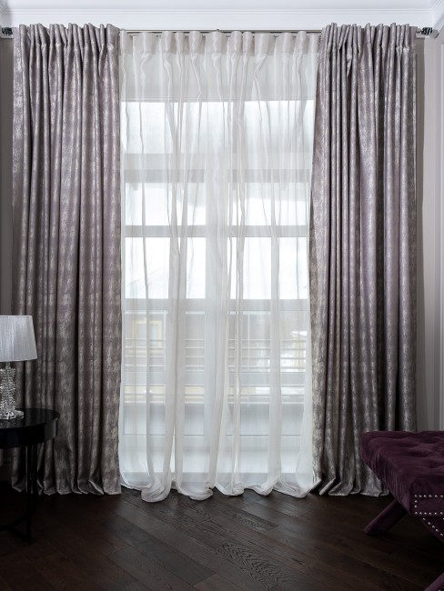 Тюль SERIK бежевый 280*270см (TT-00011129)