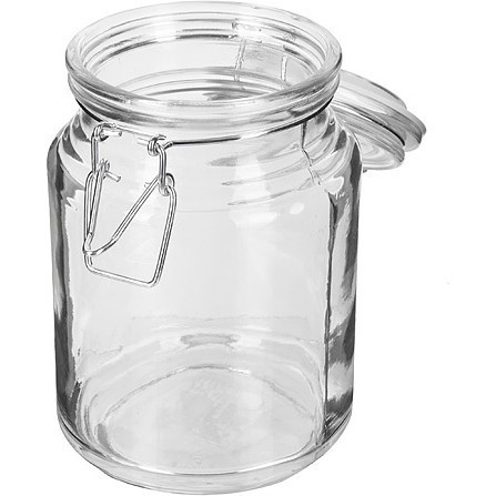 Банка для сыпучих 700 мл стекло LR (28093)