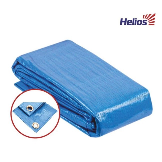 Тент укрывной 4x6 Helios синий 60 г/м2 (HS-BL-4*6-60g) (71766)