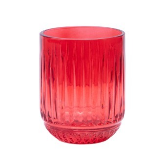 Стакан "lines" red 270мл мал.уп.=6шт Lefard (781-332)