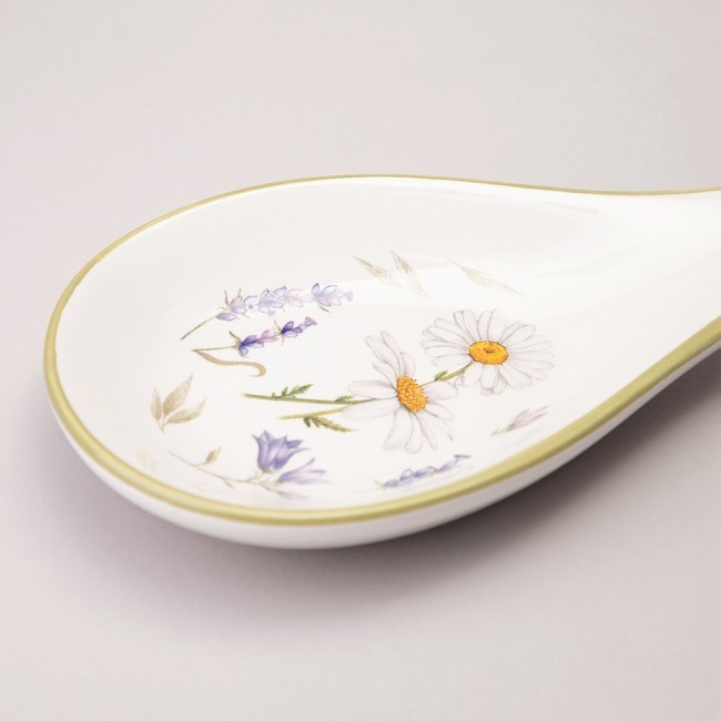 Подставка под ложку agness "flower story" 25*9*2,5 см Agness (358-2177)