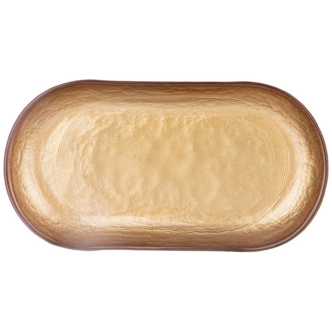 Блюдо овальное "natural" oro 27см Bronco (336-058)
