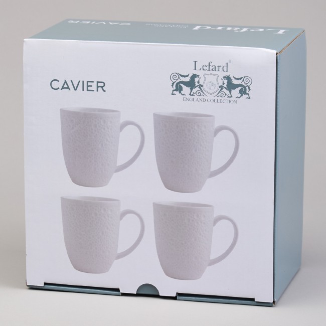 Набор кружек lefard "cavier" 4 шт. 420 мл Lefard (171-331) Набор кружек lefard "cavier" 4 шт. 420 мл Lefard (171-331)