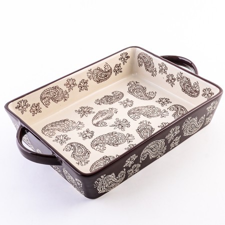 Форма для запекания 1,4 л керамика LR (60364) Форма для запекания 1,4 л керамика LR (60364)