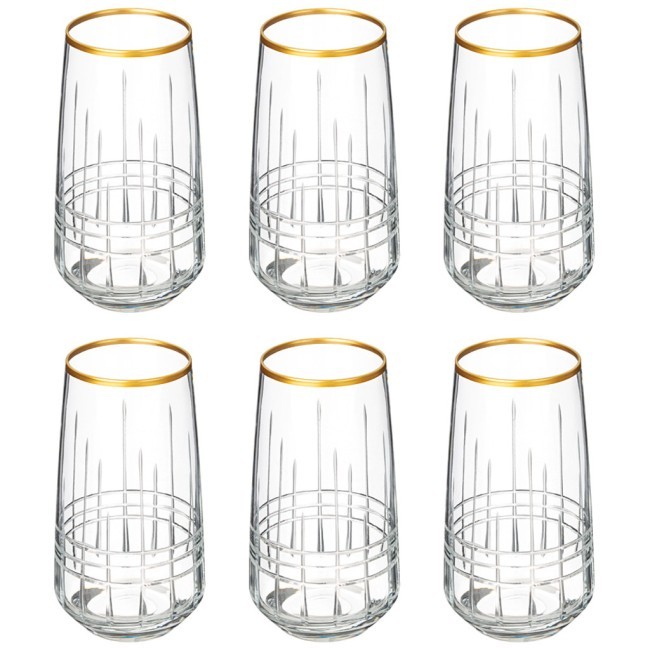 Набор стаканов из 6 шт., 480 мл DECORES (197-1018) Набор стаканов из 6 шт., 480 мл DECORES (197-1018)