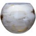 Ваза sfera "golden marble white" диаметр 20см FRANCO (316-1601)