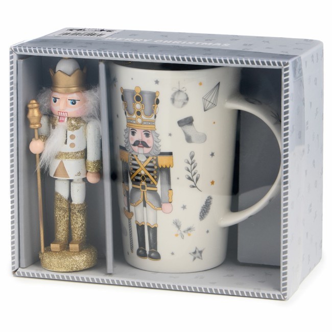 Набор подарочный lefard "щелкунчик" (кружка 385 мл в комплекте с ёлочной игрушкой) Lefard (580-096) Набор подарочный lefard "щелкунчик" (кружка 385 мл в комплекте с ёлочной игрушкой) Lefard (580-096)