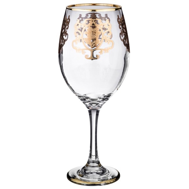 Набор бокалов для вина из 6 шт. "позитано" 600 мл. высота=24,5 см. (кор=1набор.) ART DECOR (326-057)