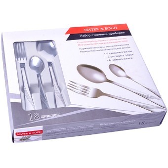 Набор столовых приборов 18пр. Mayer&Boch (30405) Набор столовых приборов 18пр. Mayer&Boch (30405)