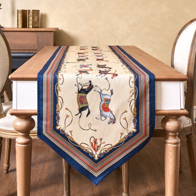 Дорожка на стол "passage", 45х300см, бежевый, 100% хлопок,твил Lefard (850-758-32)