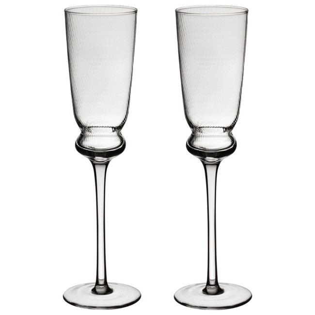 Набор бокалов для шампанского "twist & shine", 2 шт/210 мл Lefard (687-005)