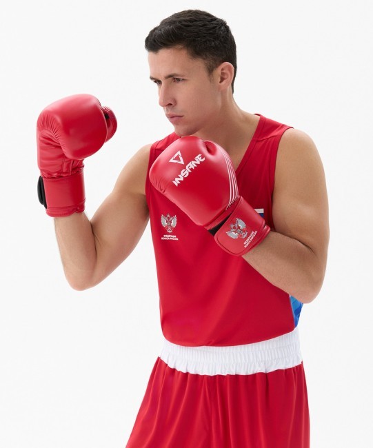 Перчатки боксерские INSANE RBF, красный, 12 oz (2127994) Перчатки боксерские INSANE RBF, красный, 12 oz (2127994)