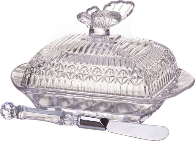 Масленка 11*17 см. + нож. коллекция "muza" Lefard (355-076) Масленка 11*17 см. + нож. коллекция "muza" Lefard (355-076)